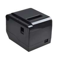 POS 80mm Barcode Thermal Label & Receipt Printer, Low Noise High Speed Printing, Support Multiple Paper Sizes